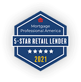 5 star retail lender from Mortgage Professional America