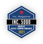 Inc Magazine 5000 American fastest growing companies 2021